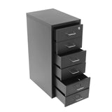 6 Drawer File Cabinet with Lock, Vertical Filing Storage Cabinets with Wheels