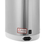 750W 110V Water Boiler, Grey Stainless Steel Tabletop Electric Water Boiler 4L/135oz