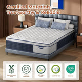 Hybrid 14 King Size Mattress with Extra Back and Lumbar Support