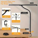 LED Desk Lamp for Home Office - 24 Watt Eye-Care Architectural Desk Lamp