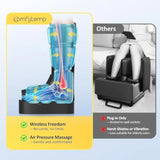 Cordless Foot and Calf Massager with Heat, Birthday Gift for Men Women