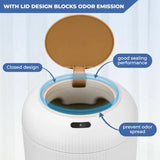 Smart Sensor Wastebasket, Convenient and Hygienic Easy to Use, Technology Sensor Waterproof