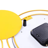Modern Silent Wall Clock 38*78cm for Living Room Kitchen Bedroom Office