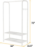 Clothing Racks Portable for Hanging Clothes Garment Rack Heavy Duty