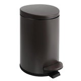 Small Trash Can with Lid Soft Close, 4.5L Bathroom Garbage Bin,