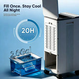 3in1 Evaporative Air Cooler 4 Modes 3 Speeds 2 Gallon Water Tank Remote