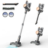 INSE N8 Cordless 25Kpa Stick Vacuum with 2200mAh Rechargeable Battery