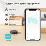 2200Pa Suction Robot Vacuum, 120 Min Runtime, WiFi / App/Alexa