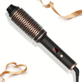 Valentine Gift Hair Curler Straightener Electric Hair Brushes Hot Comb Professional Curling Iron Heated