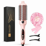 Thermal Brush, Heated Round Brush with 5 Heat Settings and LED Display, 1.5 inch Negative Ion Thermal Brush