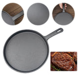 20cm Cast Iron Skillet Thickened Frying Pan Round Omelette Pan