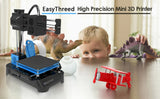 EasyThreed K7 3D Printer Mini Beginner Simple 3D Printer Entry Level Low Noise Desktop 3D Printing Machine For PLA TPU Filament