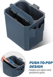 Multi-Functional Rear Trash Bin with Cup Holder Compatible with Ford Maverick