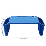 6Pcs Rectangular Kids Lap Desk Tray, Colorful PP Lap Desks