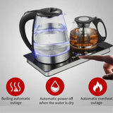 Glass Electric Kettle Cordless Water Boiler Fast Boiling BPA-Free Tea Kettle for Home