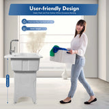 Multifunctional Laundry Sink: Durable PP Material, Easy Installation, Complete