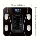 Smart Body Fat Scale - High Precision Bluetooth Weight Scale with APP Sync, BMI & Body Composition