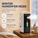 Portable air conditioner, evaporative cooler w/ 1700ml water tank for bedroom