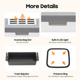 16L Intelligent Sensor Trash Can Touchless PP Waterproof IPX5 Waste Bin for Kitchen