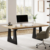 Tribesigns 70.86-Inch Executive Desk, Large Computer Office Desk