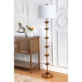 LL4003A Lighting Collection Ln Lea 63.5 Antique Gold Floor Lamp, Metal