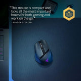 Portable Ergonomic Wireless Gaming Mouse: 10 Customizable Controls