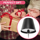 Portable Touch Wireless 4000mAh Rechargeable LED Table Lamp