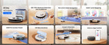 LEFANT M2L Plus Robot Vacuum Cleaner with Mapping, 6000Pa Suction
