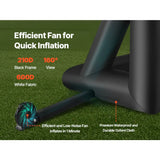 20FT Inflatable Projector Screen with Portable Storage Bag, 16:9 Easy Set Up