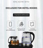 Glass Electric Kettle Cordless Water Boiler Fast Boiling BPA-Free Tea Kettle for Home