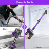 POWEART N700 350W Rechargeable Cordless Stick Vacuum, up to 45 minutes