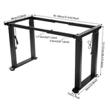 Height-adjustable 72-121cm Desk Standing Desk Motion Desk Smart Computer Desk