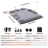 SucceBuy Truck Bed Air Mattress for 5.5-6.5 ft Full Size Short Truck Beds