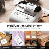 Phomemo M220 Label Printer Portable Handheld Thermal Maker Bluetooth Barcode QR Code Sticker Paper Rolls