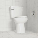 Elongated Toilet Seat with Quick-Release And Quick-Attach Plastic Toilet Seat with Soft Close