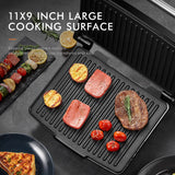 Yabano Panini Press Grill, Gourmet Sandwich Maker, Electric Indoor Grill