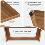Tribesigns 70.87-Inch Large Dining Table: Wood Long Dining Room Table
