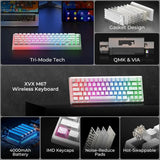 60% Mechanical Gaming Keyboard with QMK/VIA, Topographic Design
