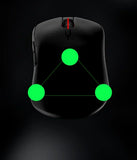 Incott Ghero Pro Wireless Mouse Dual Mode Paw3395 8k 2.4G Ergonomics TTC Golden Wheel