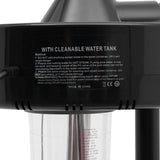 800W 110V Single Tube Hot Facial Steamer Black Professional Spa Beauty Salon Face