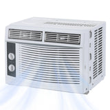 5,000 BTU Window Air Conditioner,Cools Up to 150 Sq.Ft.,Quiet Operation