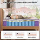 14 inch Medium Firm Memory Foam Mattress, Fiberglass Free