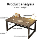 Exquisite Computer desk Solid wood learning Writing desk Game e-sports table