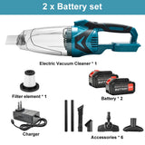10000PA Electric Vacuum Cleaner Cordless Handheld For Makita 18V Battery