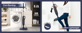 Steam Mop Cleaner w/ Rotating Mop Pad 10 in 1 Lightweight Spin Mop for Home