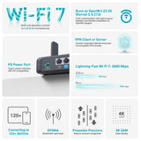 GL.iNet GL-BE3600( Slate 7) Dual-band Wi-Fi 7 Travel Router