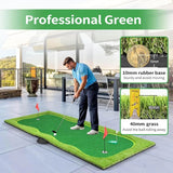 Professional Large Golf Putting Green Practice Mat for Outdoor and Indoor