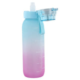 1000ML Fragrance Smelling Water Bottle Portable Air WaterUp Bottle Scent Straw