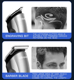 Ufree Electric Hair Cutting Machine Beard Trimmer Hair Clipper Rechargeable Man Shaver Trimmer Barber