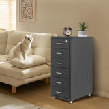 Durable Cold-Rolled Steel File Cabinet, Spraying Finish & Anti-Fall Snap Drawers For Files, Cosmetics